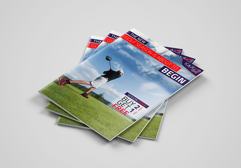 Catalogue Design | K&A golf
